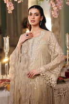 3 Piece Unstitched Embroidered Chiffon Suit MPC-26-103 noorerivaj NOOR E RIVAJ