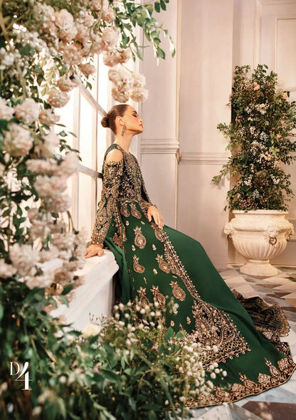 Maria.B Mbroidered Wedding Edition'24 D-04 NOOR E RIVAJ