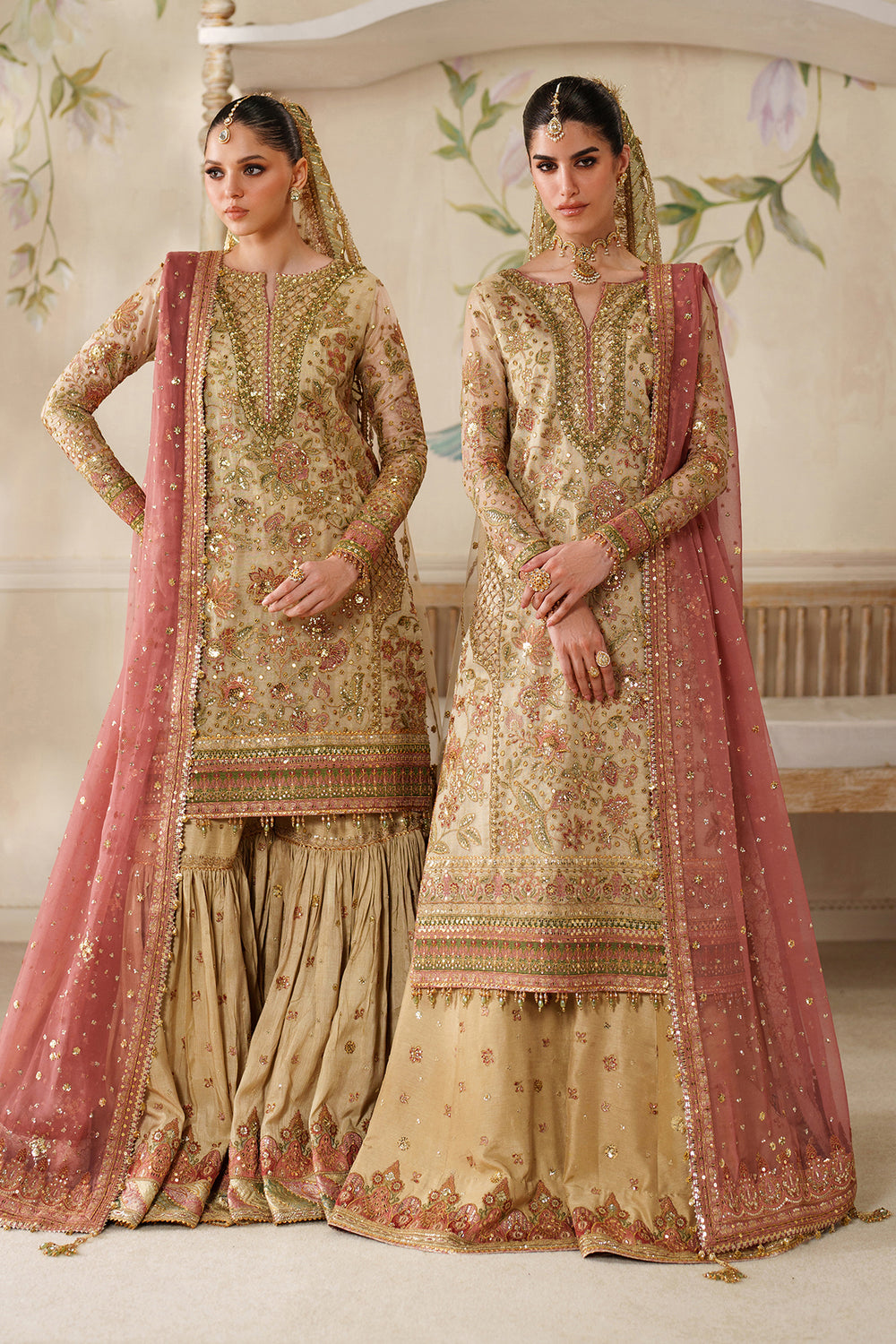 EMBROIDERED NET CH14-02 UNSTITCHED NOOR E RIVAJ