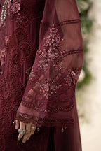 3 Piece Unstitched Embroidered Chiffon Suit MPC-26-108 noorerivaj NOOR E RIVAJ