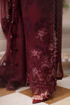 3 Piece Unstitched Embroidered Chiffon Suit MPC-26-108 noorerivaj NOOR E RIVAJ