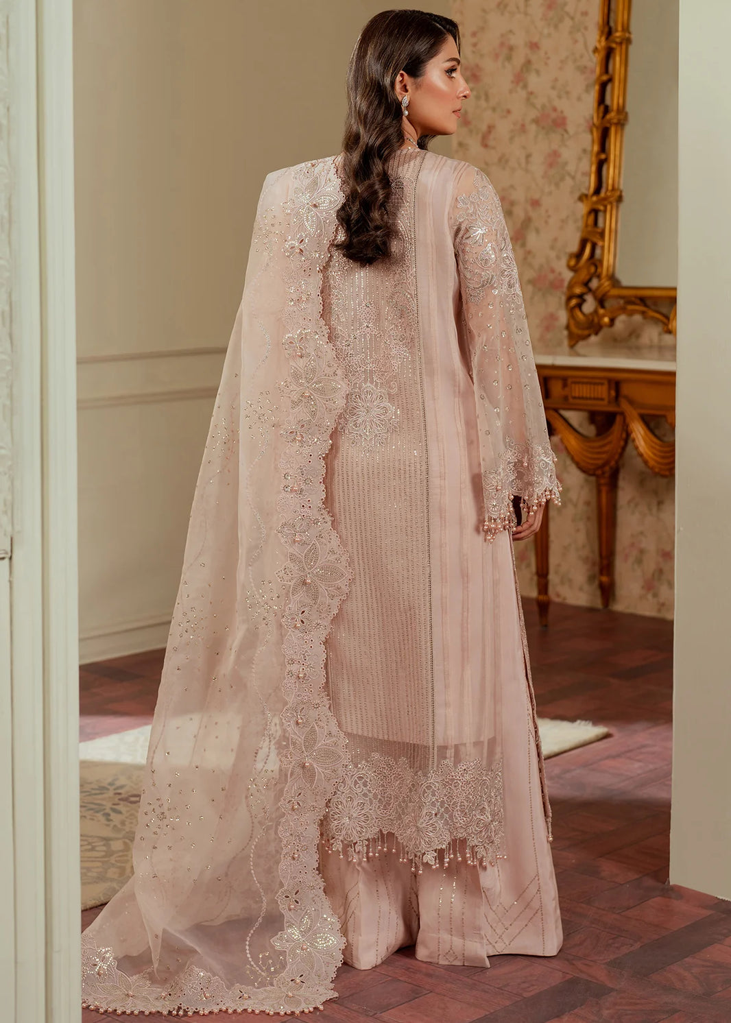 Baroque Chantelle Embroidered Collection Vol 13 - D 04 NOOR E RIVAJ